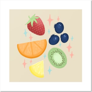 Fruit Party Posters and Art